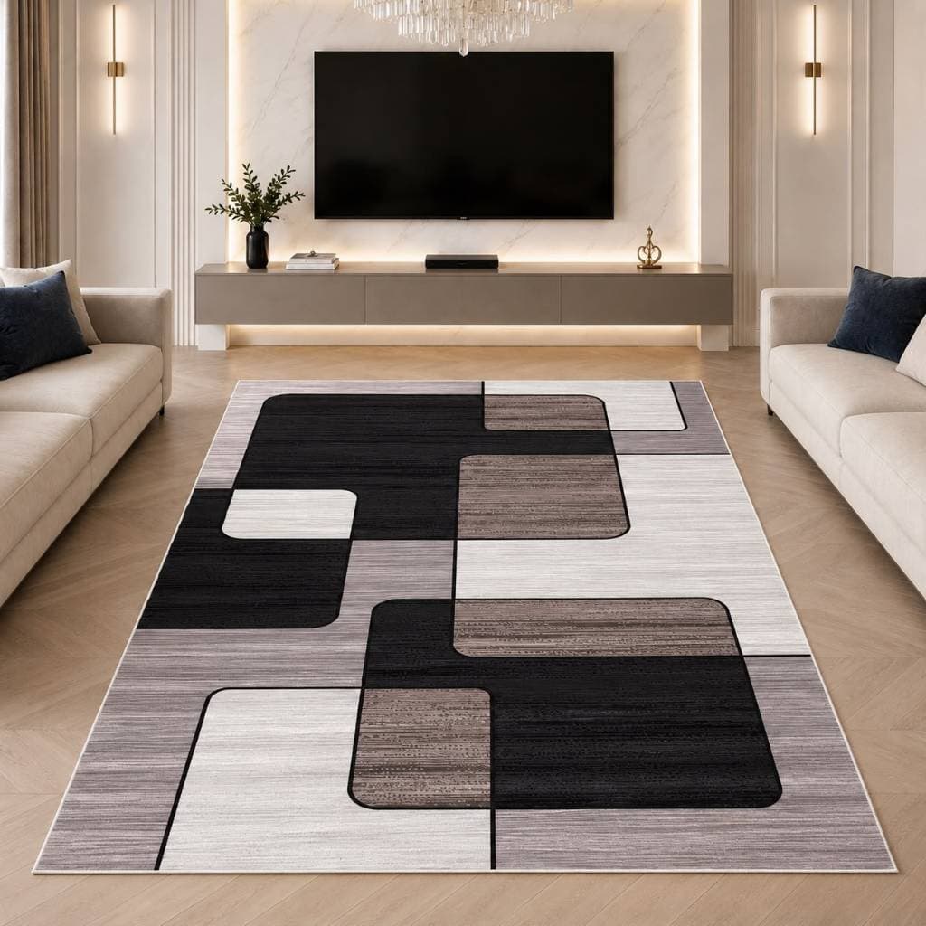 Tapete Belga 2,00x2,40 Sala Quarto Antiderrapante Luxo Macio