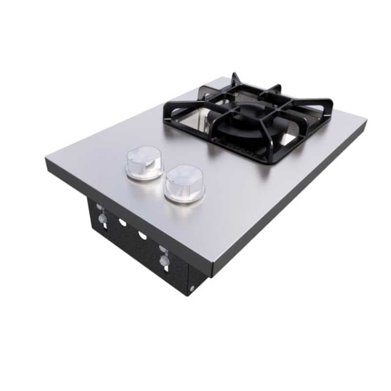 Cooktop Industrial a Gás 1 Boca para Área Gourmet com Queimador Duplo 20x20 Alta Potência
