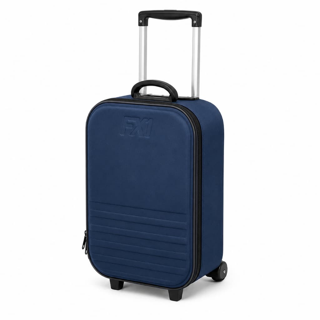 Mala De Viagem De Bordo 10 Kg Com Rodinhas Prática E Leve - Padrão ANAC - 55 x 35 x 23