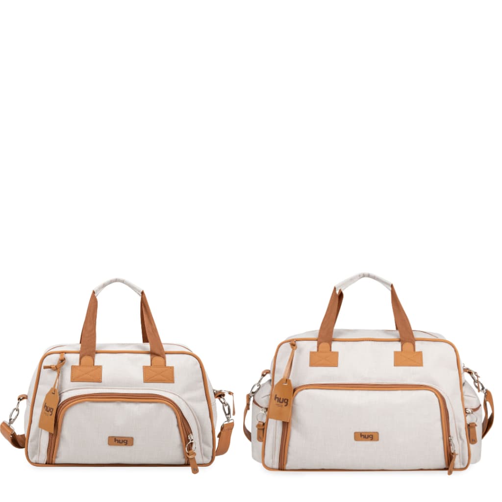 Bolsa Maternidade G Mimosa + Bolsa Maternidade M Mimosa Hug