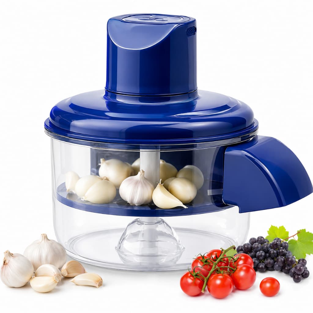Descascador Elétrico para Legumes Frutas Vegetais e Alho Automático com Design Prático e Eficiente USB