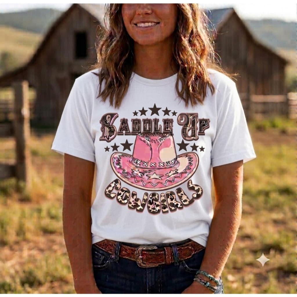 Camiseta Feminina Texas Country 100% Algodão
