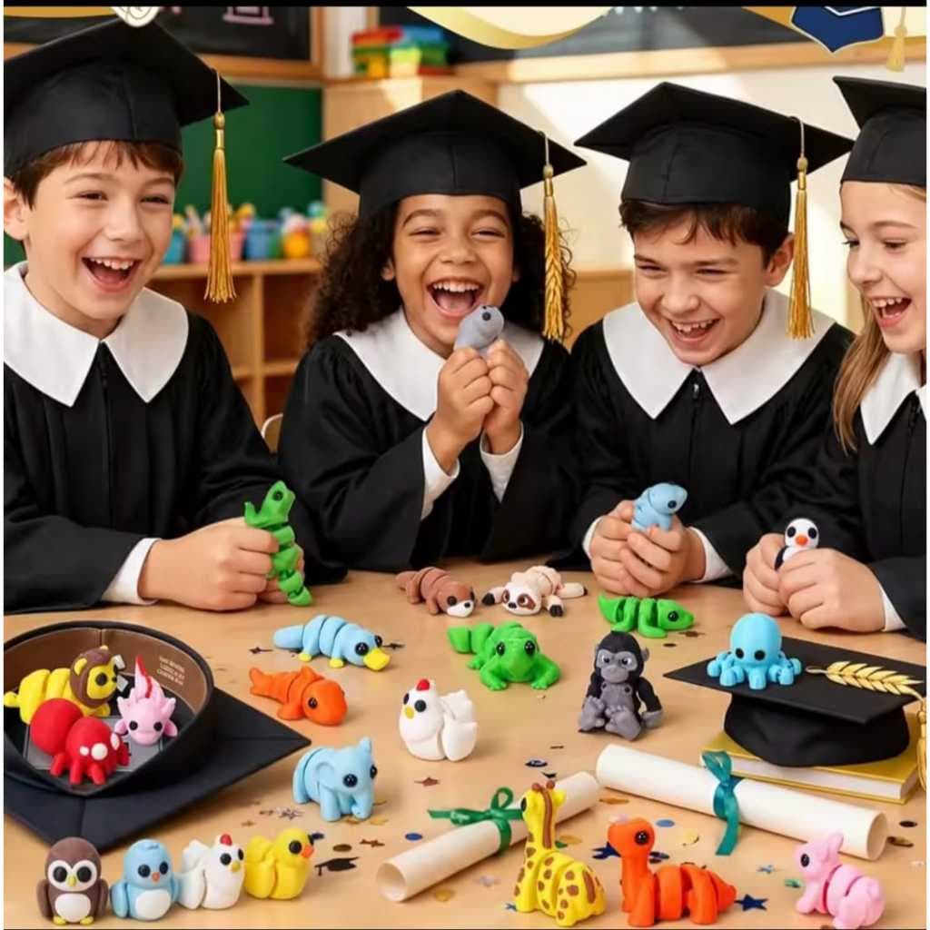 Mini Animais Articulados Kits Sortidos Animais de 3 a 4cm Sem Repetição Colecionaveis