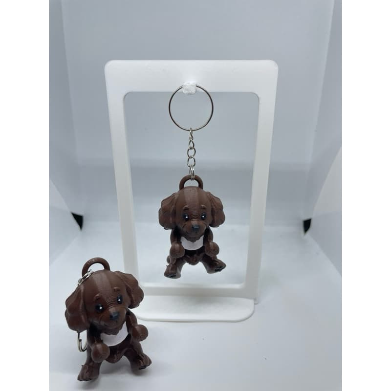 Chaveiro Cachorrinho em Impressão 3D | Acessório Fofo para Chaves, Bolsa e Mochila
