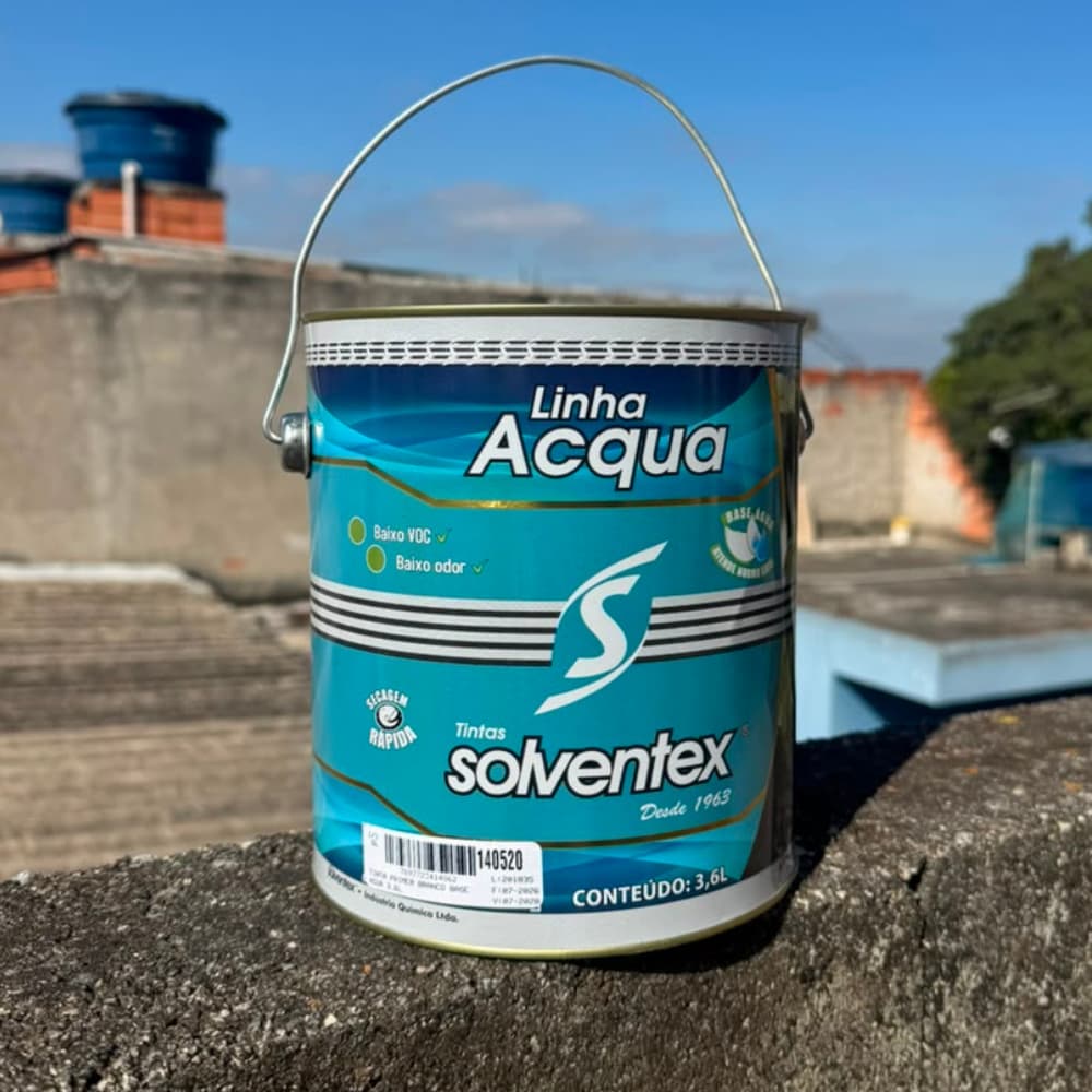 Tinta Primer Branco Base D'agua para PVC, Alumínio e Madeira