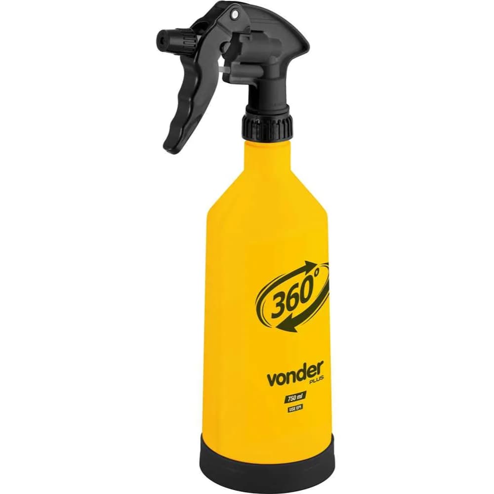 Pulverizador Manual 360° 750ml Vonder Plus Amarelo