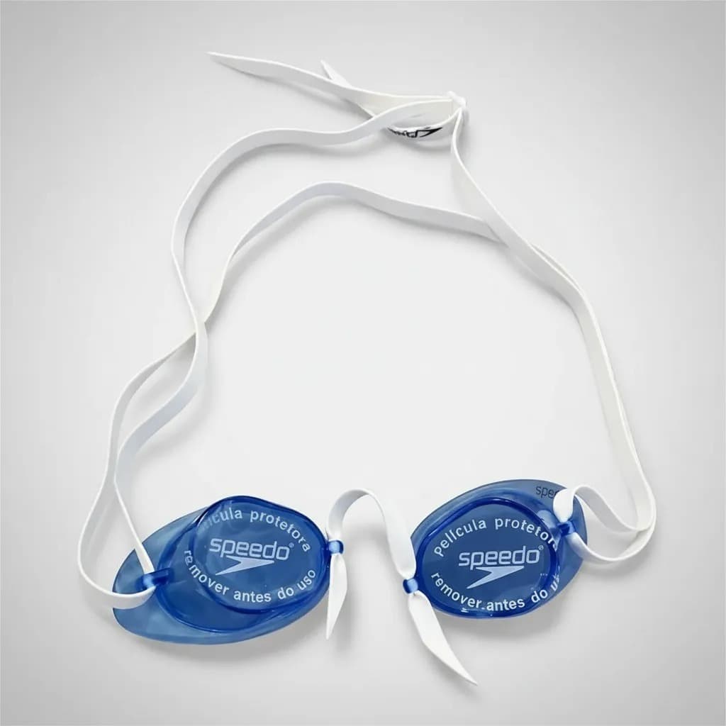 Oculos De Natação Speedo Aquablade A18022 Azul / Branco