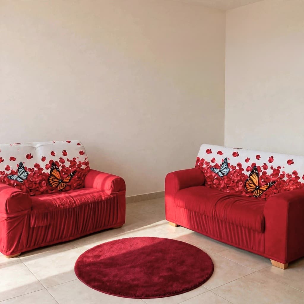 Capa Para Sofá Com 24 Elástico Capa Sofá 2 e 3 Lugares Decoração sala