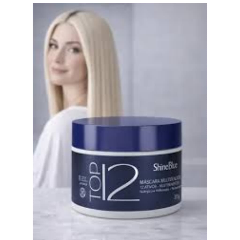 Máscara de Tratamento Shine Blue Multifuncional Top12 215g