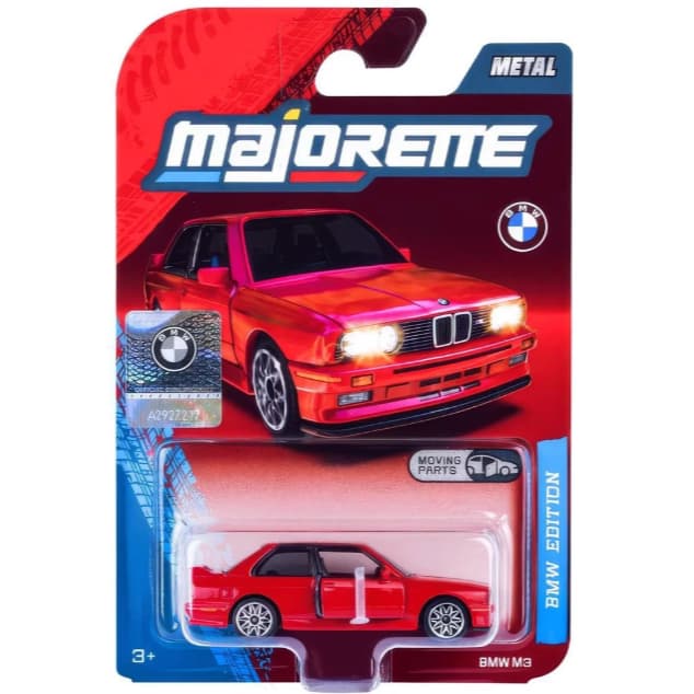 Majorette Premium BMW M3 Vermelho - Miniatura 1/64