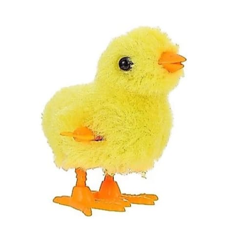 Pintinho Amarelinho (GRANDE) a corda sem bateria diversao crianca brincadeira pelucia animado