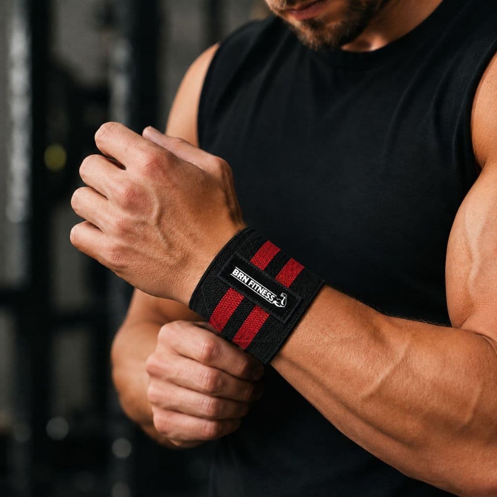 Munhequeira Pulso Punho Elástica Compressão Musculação LPO Powerlifting Esportes Musculação Treino