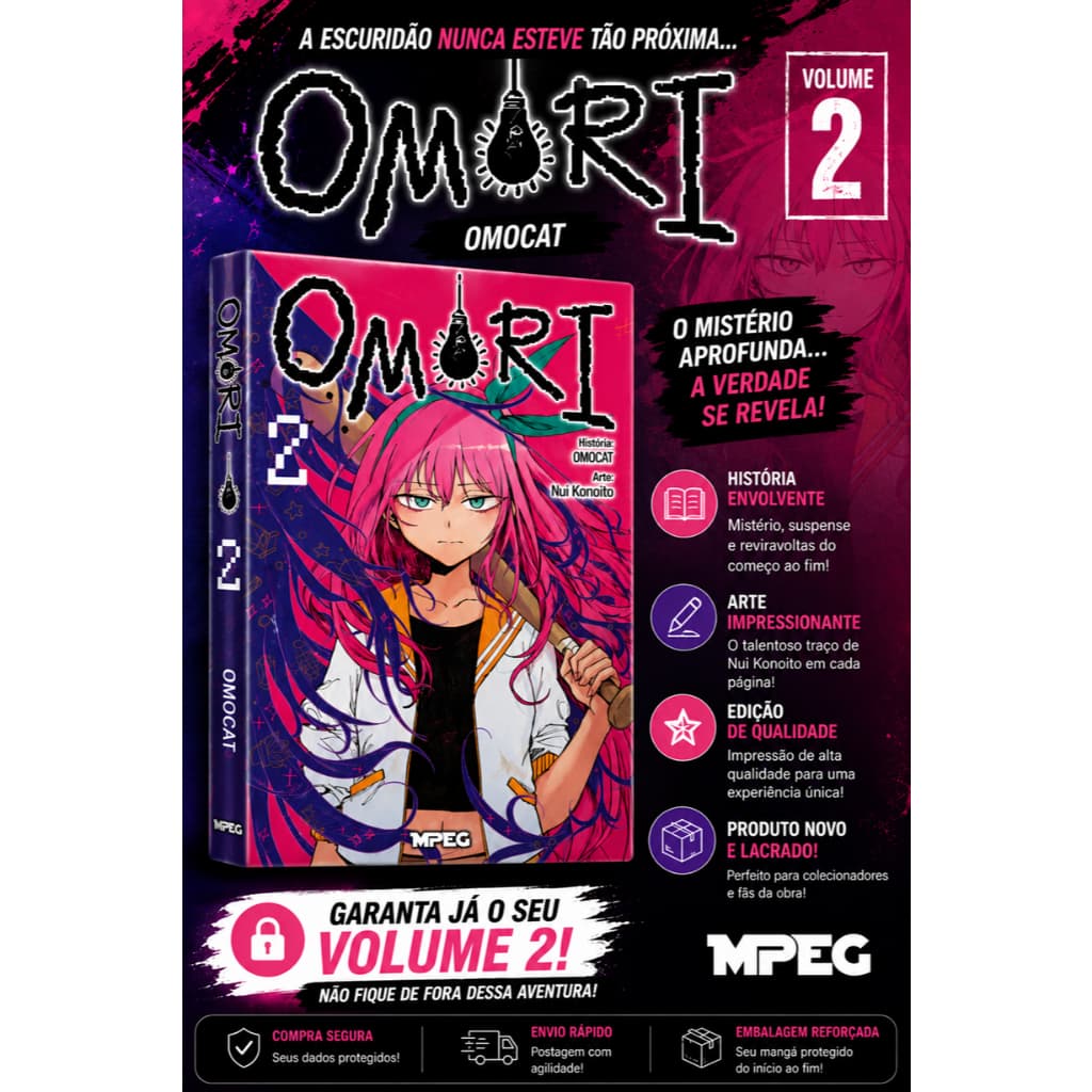Mangá Omori - Omocat - Volume 2 - LACRADO!
