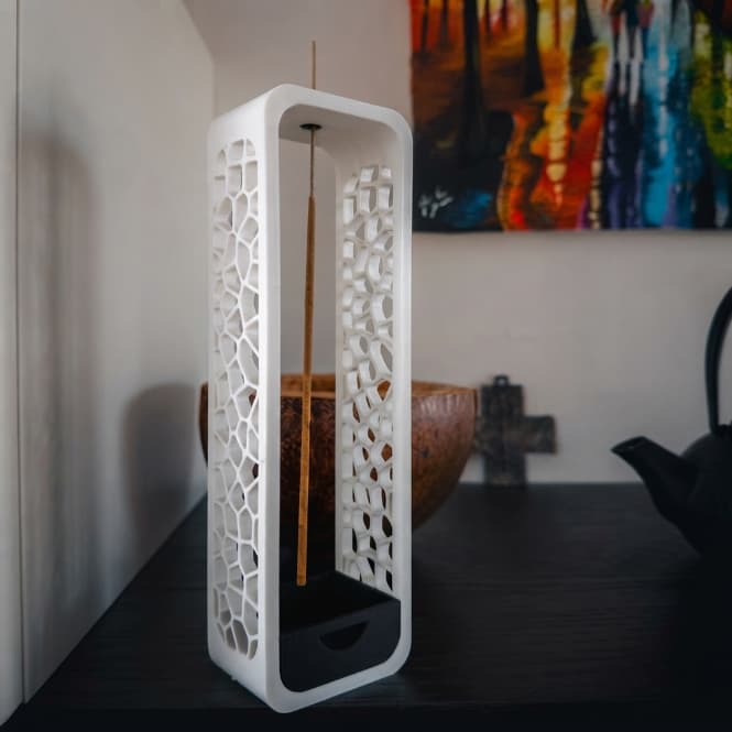 Incensário Porta Incenso Moderno Decorativo | Coletor de Cinzas para Casa, Sala e Meditação
