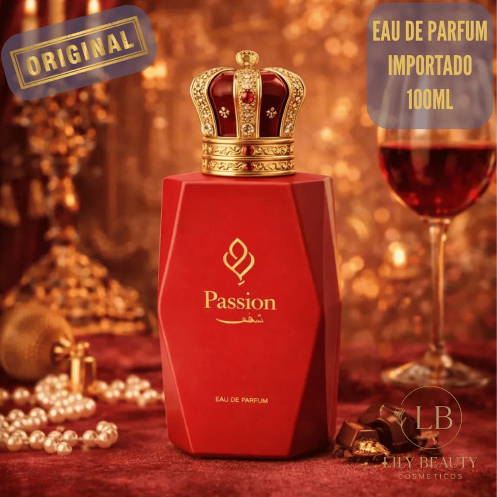 Perfume Árabe Mawwal Passion Linha Love Collection Original Selo de Autenticidade