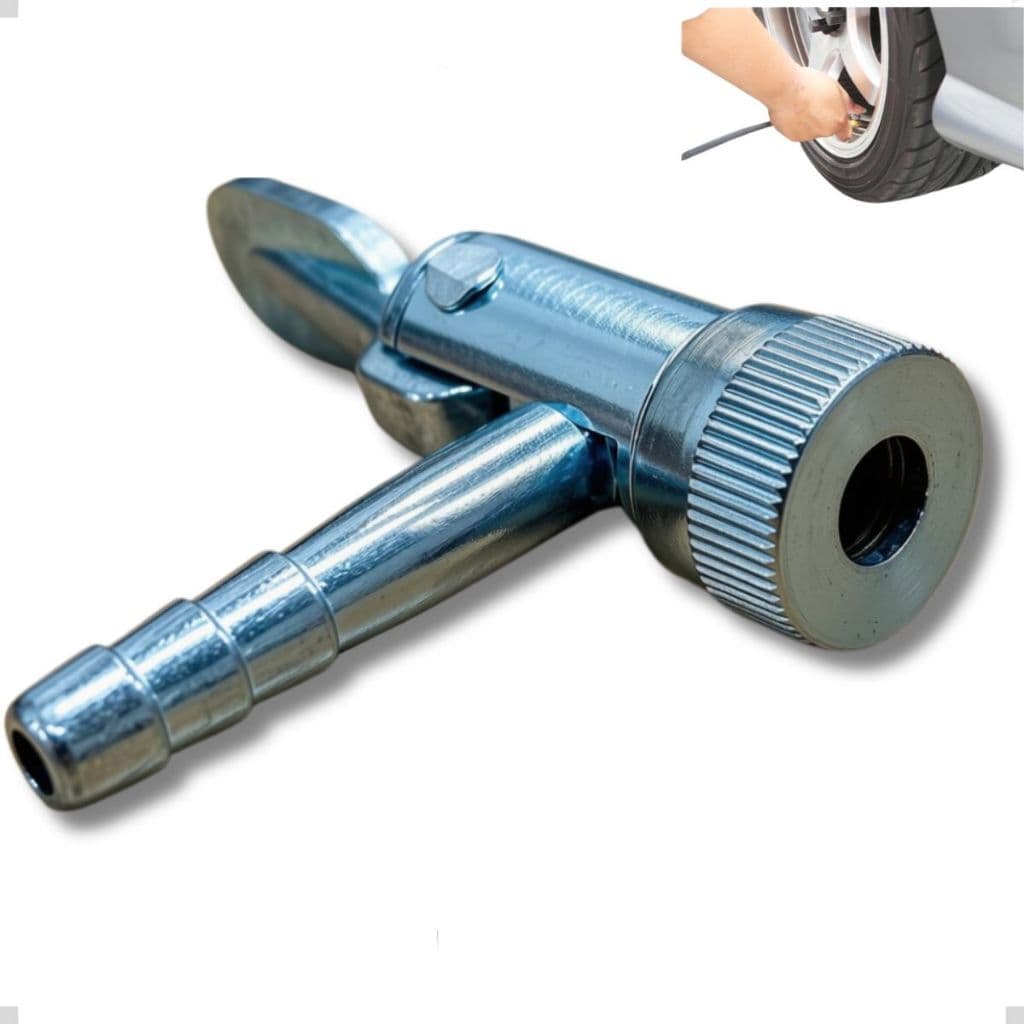 Prendedor 8mm Bico Encher Para Mangueiras 1/4 Polegadas