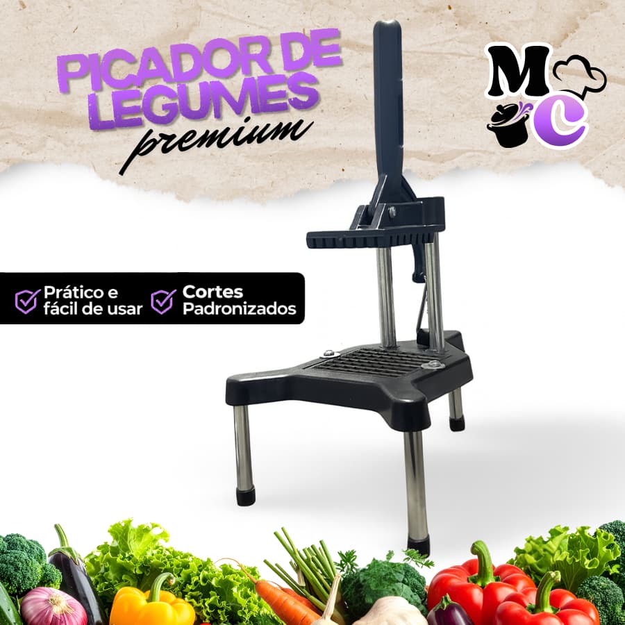 Picador cortador fatiador de legumes profissional cozinha