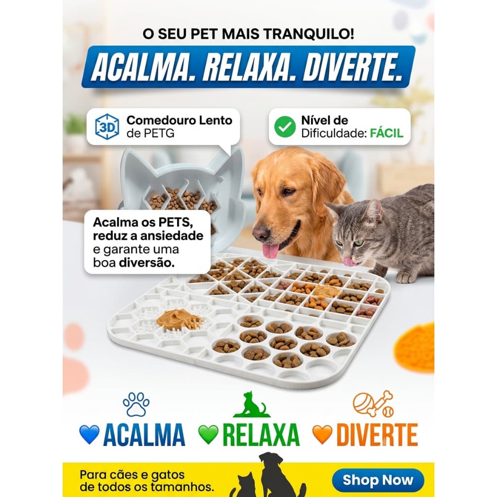 Tapete Pet Lambedor Para Cães Gatos - com nome personalizado