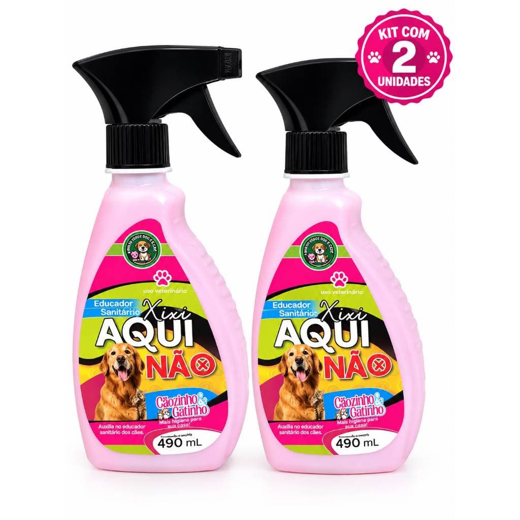 Kit Educador Xixi Não Pode 490ml