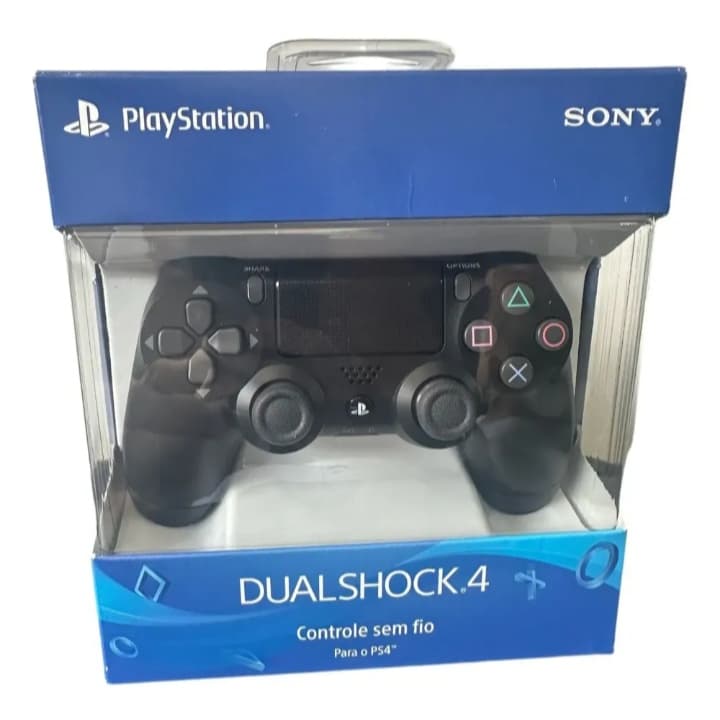 Controle Dualshock PS4 Original Novo  preto