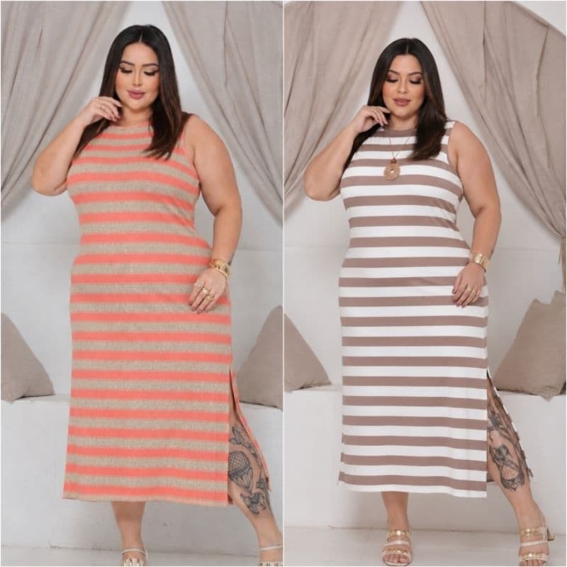 Alerta de Tendência: Vestido Regata Midi é o Novo Queridinho/plus size G2