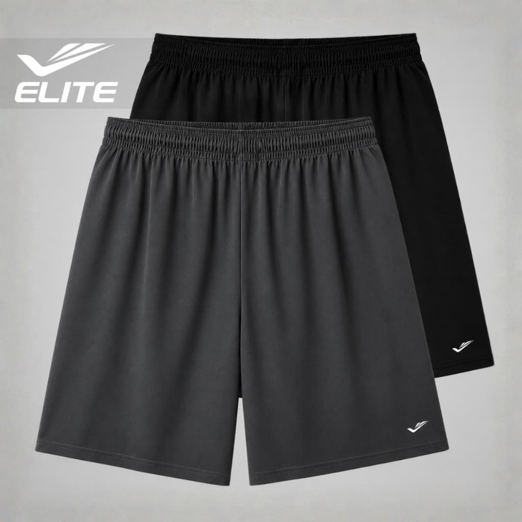 Kit 2 Bermuda Plus Size Masculino Calção Esportivo Academia Treino Short Futebol Dry Fit Tactel Surf