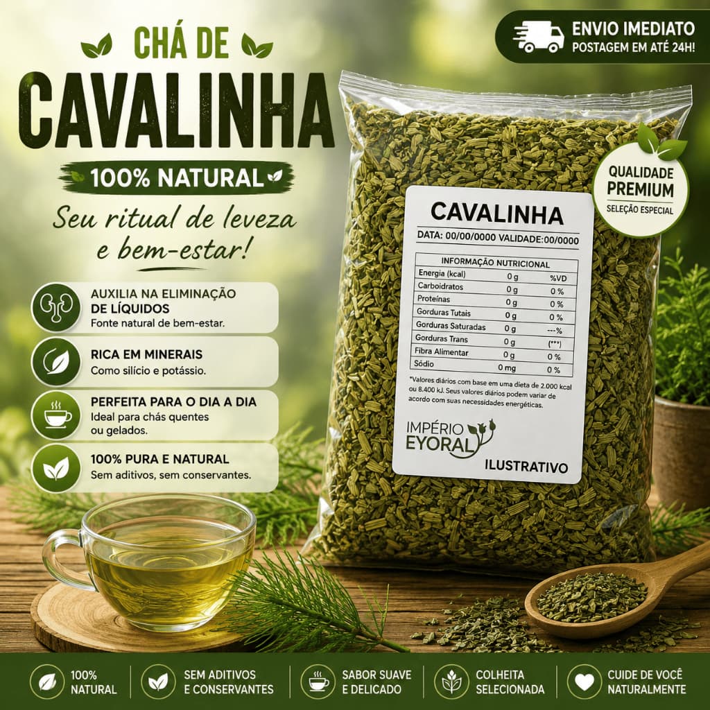 Cavalinha Cultivada Para Chá