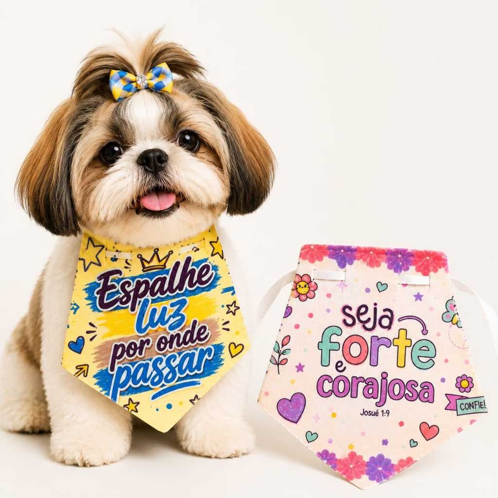 40 Gravatinha Paz E Amor Colarinho Bandana Pet Shop banho e tosa cães e gatos (s Laços ,s/ Gravatas )Mini Bandana Gargan