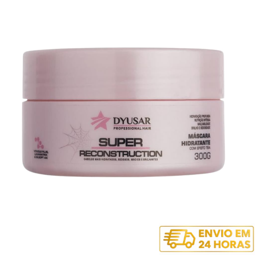Máscara Super Reconstrução Capilar Profissional Dyusar 300g