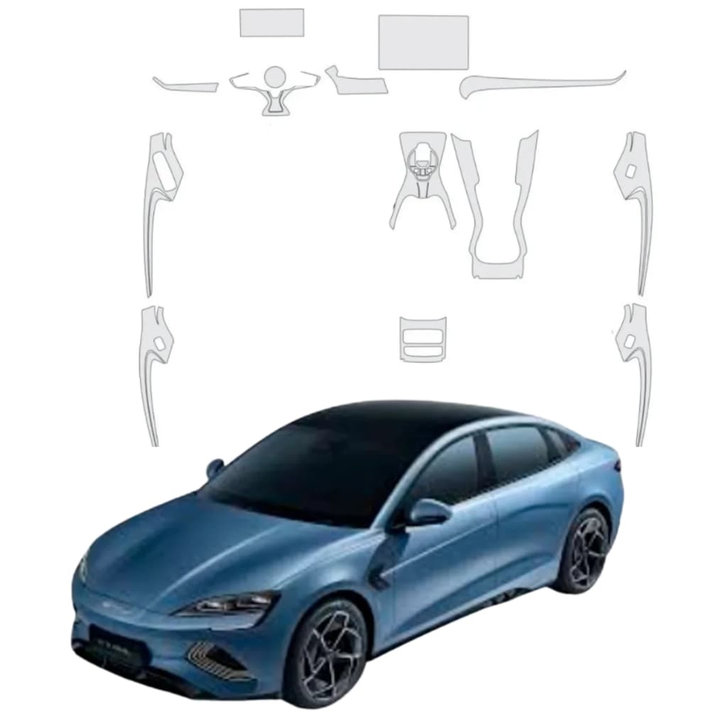 Kit Película Ppf Antirrisco Proteção Interna Antirrisco  Byd Seal 22 A 26