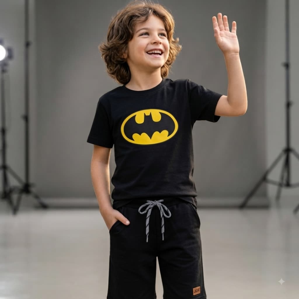 Conjunto Infantil Menino Verão Masculino 6 Anos  look casual Infantil masculino criança
