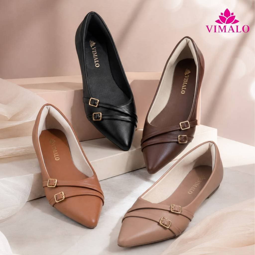 Sapatilha Feminina Bico Fino Vimalo Elegancia, Clássica e Delicado SAP 01