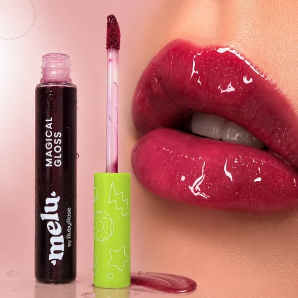 Ruby Rose Gloss Magical Melu Brilho Labial Gloss Hidratante Longa Duração