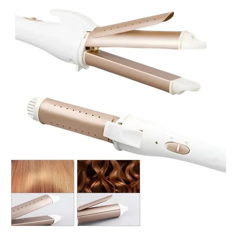 Babyliss Prancha e Modeladora de cachos Profissional 2 em 1 até 200°C