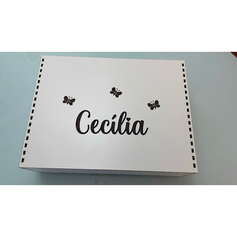 caixa personalizada em MDF 33x25x10