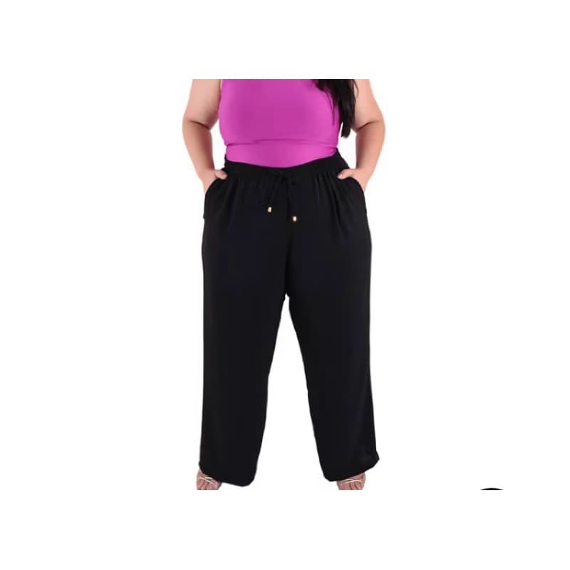 Calça Pantalona Plus Size Tamanho 50