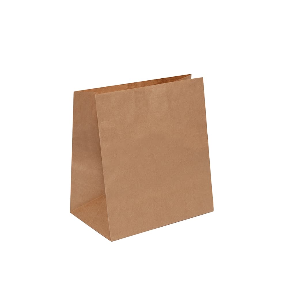 50 Un Saco De Papel Kraft M 28,5x24x12cm 90g/m3 Até 4kg