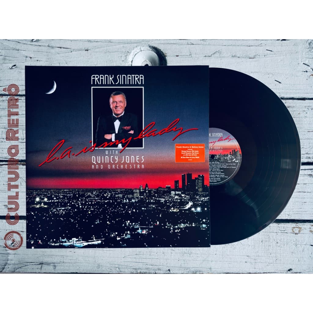 LP VINIL LA IS MY LADY FRANK SINATRA 2025 ( LACRADO/ PRETA)
