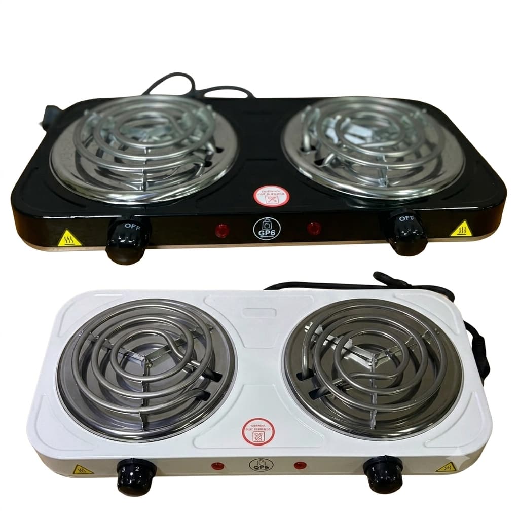 Fogareiro Elétrico 2 Bocas Bak Portátil 2000w 110v