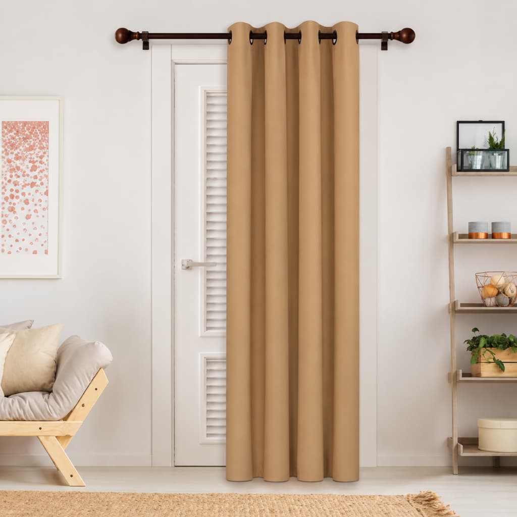 Cortina Lisa 1,50 x 2,80 para Sala e Quarto — Modelo Folha Única Elegante Facil de Instalar