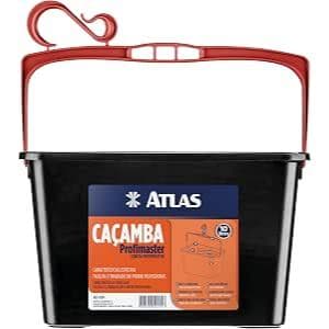 Atlas - Caçamba Plástica Profimaster com Alça para Pintura com Capacidade de 10 Litros