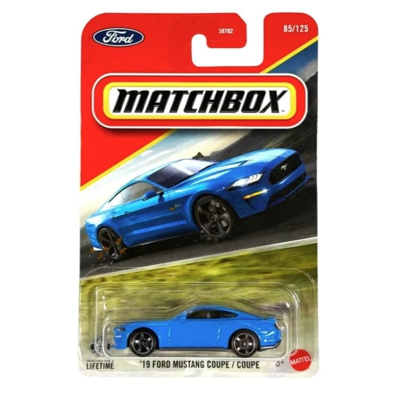 Matchbox Miniaturas Colecionáveis 85/125 Ford Mustang Coupe REF 30782