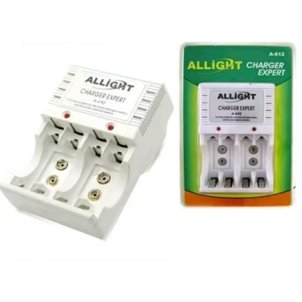 Carregador de Pilhas AA AAA Bateria 9V Universal Bivolt