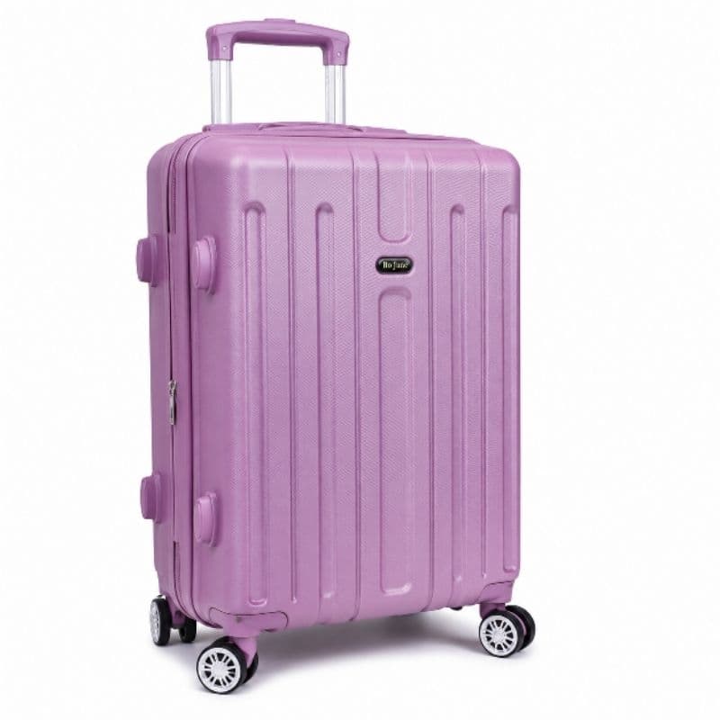 MALA DE VIAGEM ABS PREMIUM 10KG RÍGIDA COM RODAS 360° CADEADO ZÍPER RESISTENTE