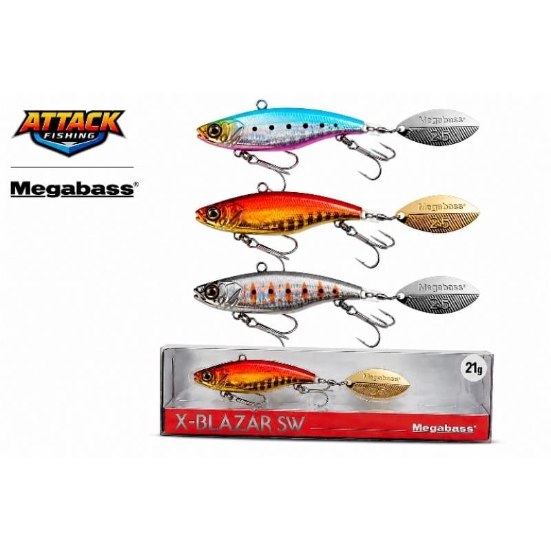 Isca Artificial Megabass X-Blazar SW 21G Importada Original