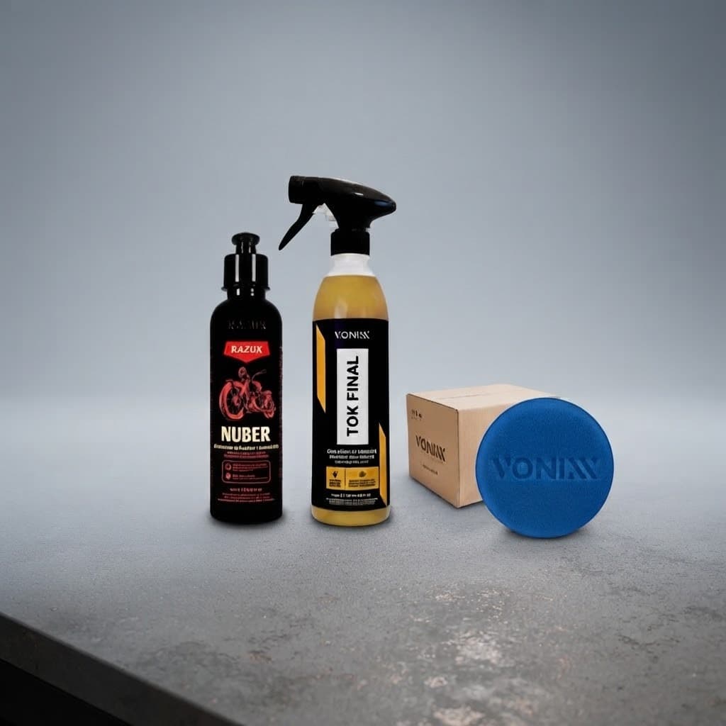 KIT PROTEÇÃO - NUBER + CERA TOK FINAL + APLICADOR DE ESPUMA
