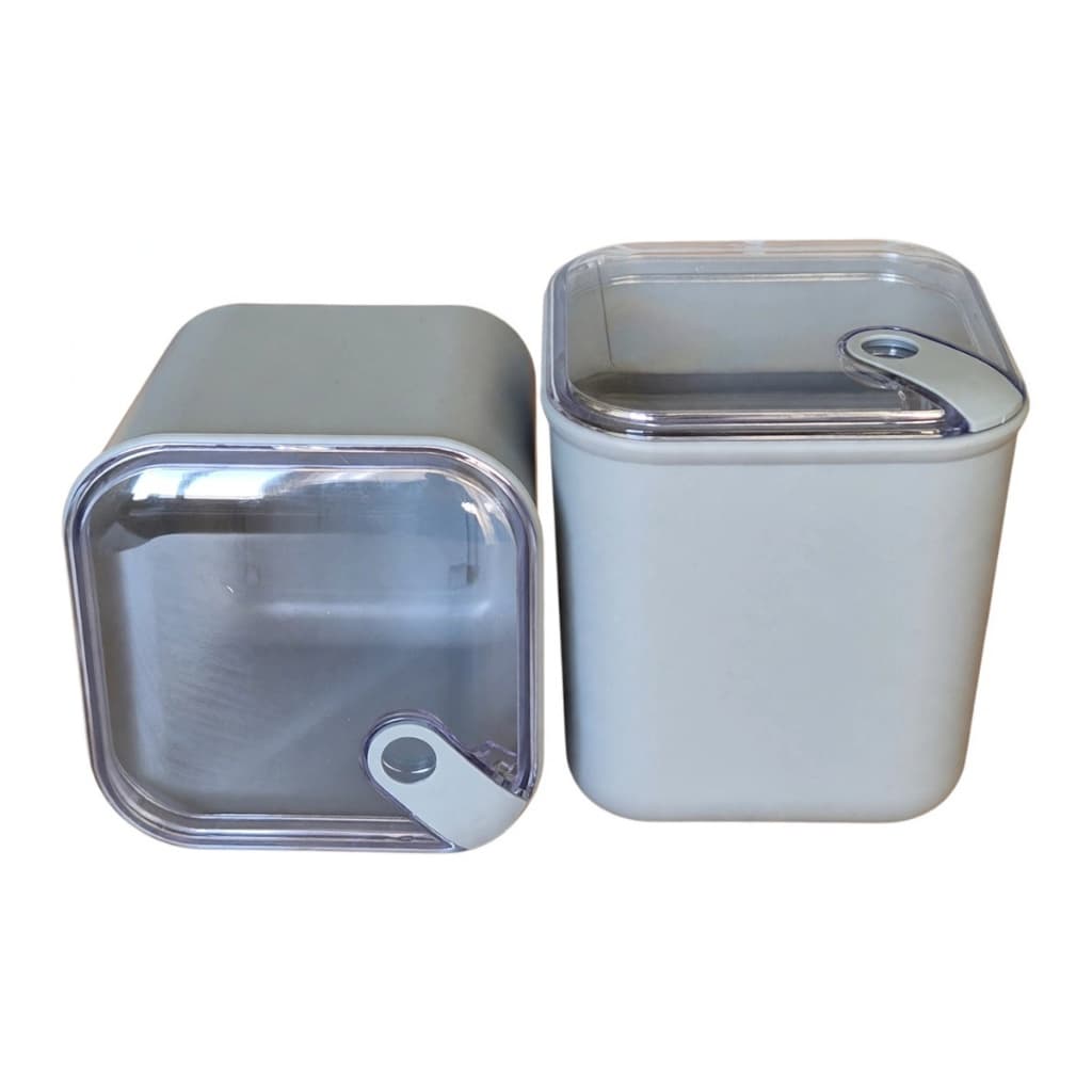 Kit 2 Potes Herméticos Cozinha Click 3000ml Organizador