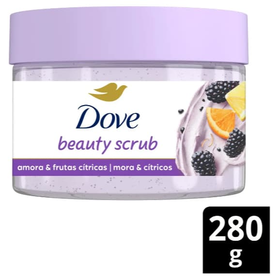 Dove Beauty Scrub Esfoliante Amora & Cítricos 280g