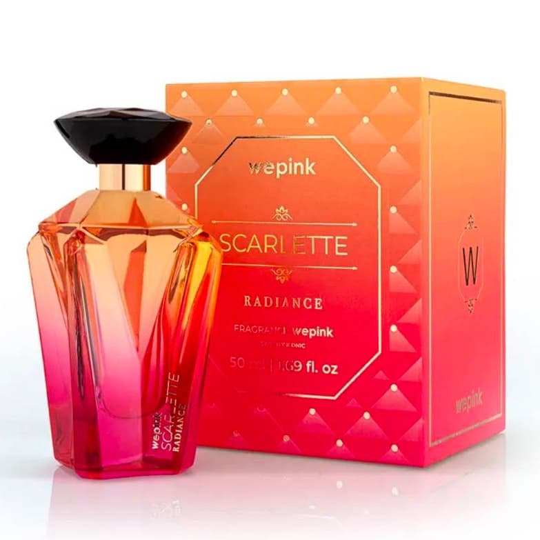Perfume Scarlette Radiance 50ml + Porta perfumes de 5ml