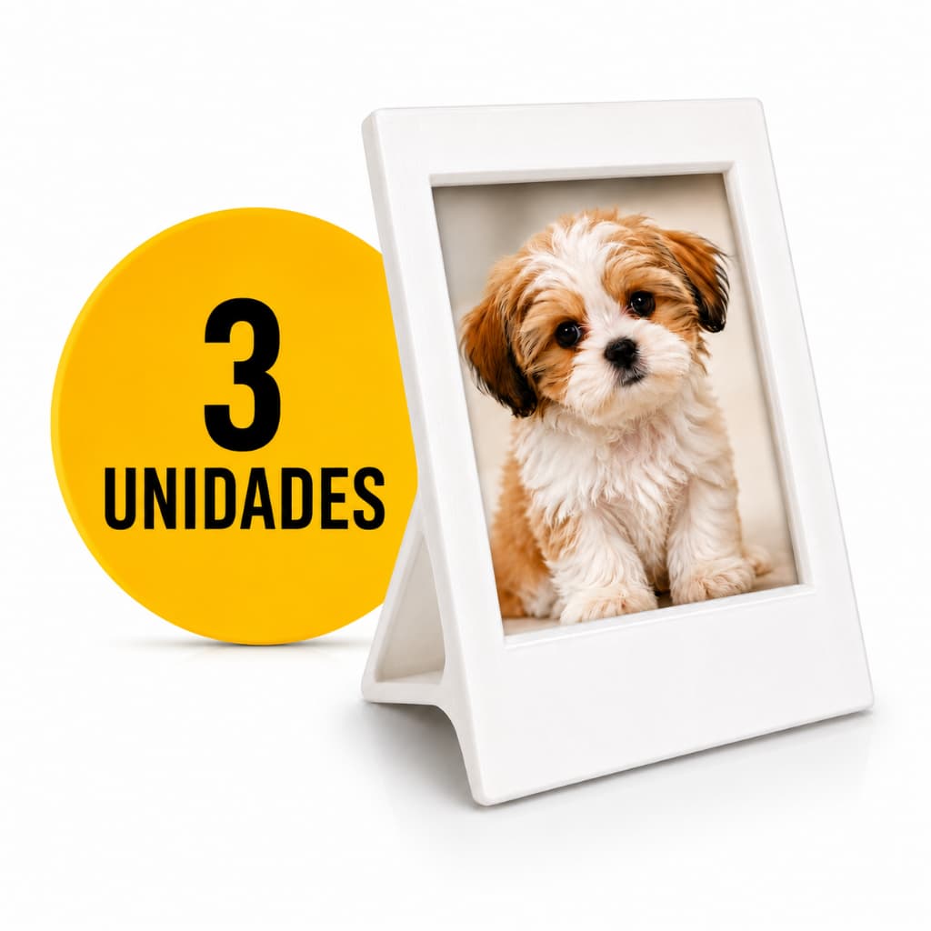 Kit 3 Mini Porta-Retratos para Foto Instax – Lembrancinhas, Decoração e Presentes